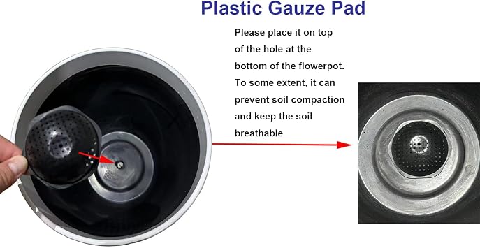 24,21,11 Inch Large Plastic Planters with Drainage Hole and Saucer - Set of 3 Tall Plant Pots Indoor Flower Pot Tall Round Planters Outdoor Large Tall Planter
