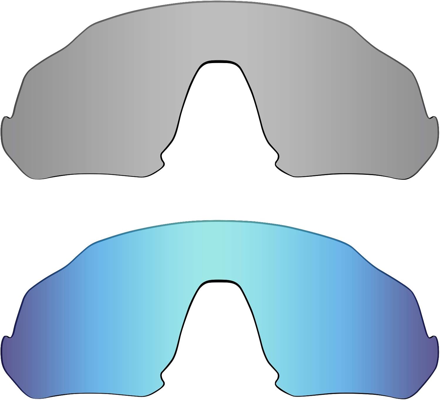 Polarized Replacement Lenses for Oakley Flight Jacket OO9401 Sunglass - Multiple Color Options