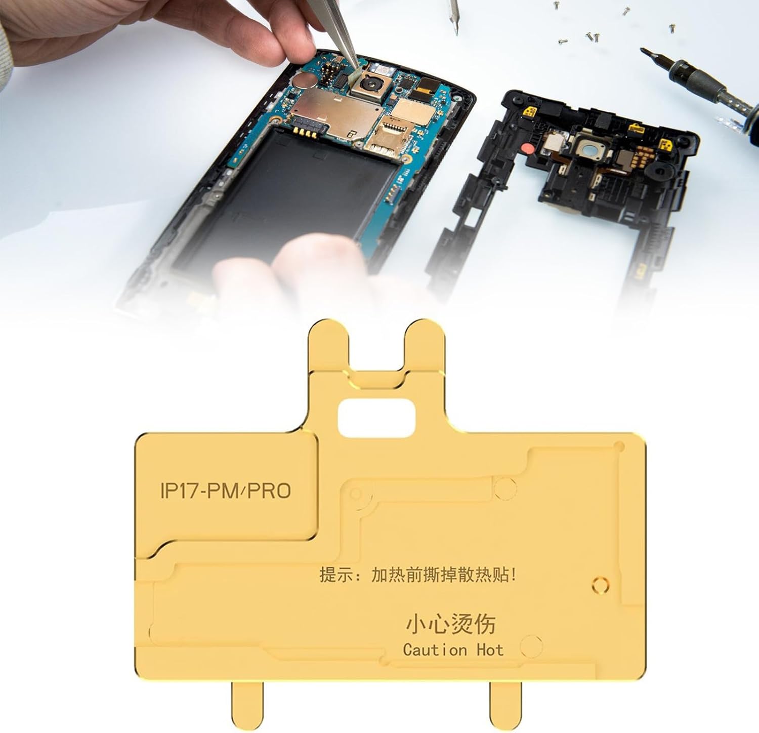 ordinarYone Precise Ceramic Heating Module with Intelligent Temperature Control for Electronics Repair and Laboratory Applications