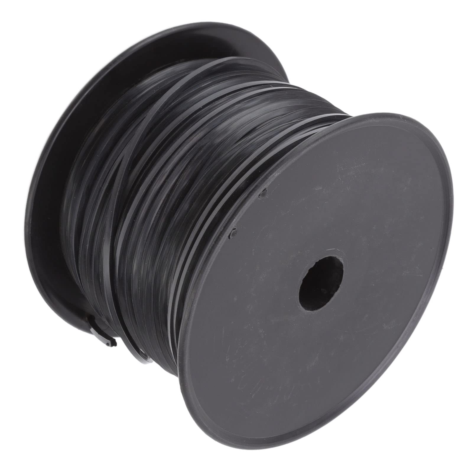 Filo per decespugliatore quadrato da 3,3 mm/0,13 pollici Sostituzione del filo per decespugliatore nero in nylon ad alta efficienza per (100m / 328.1ft)