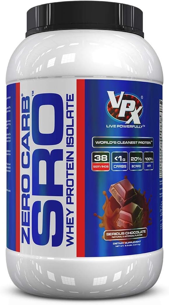 VPX, Zero Carb SRO, Whey Protein Isolate, Chocolate, 2 Pound