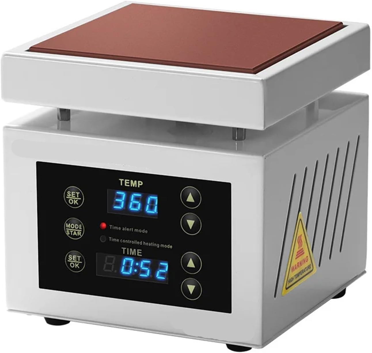 100 * 100mm Heating Station Electronic Hot Plate Table Preheating Platform 0~400℃ For BGA PCB SMD Phone LCD Touch Screen Repair(Regular)