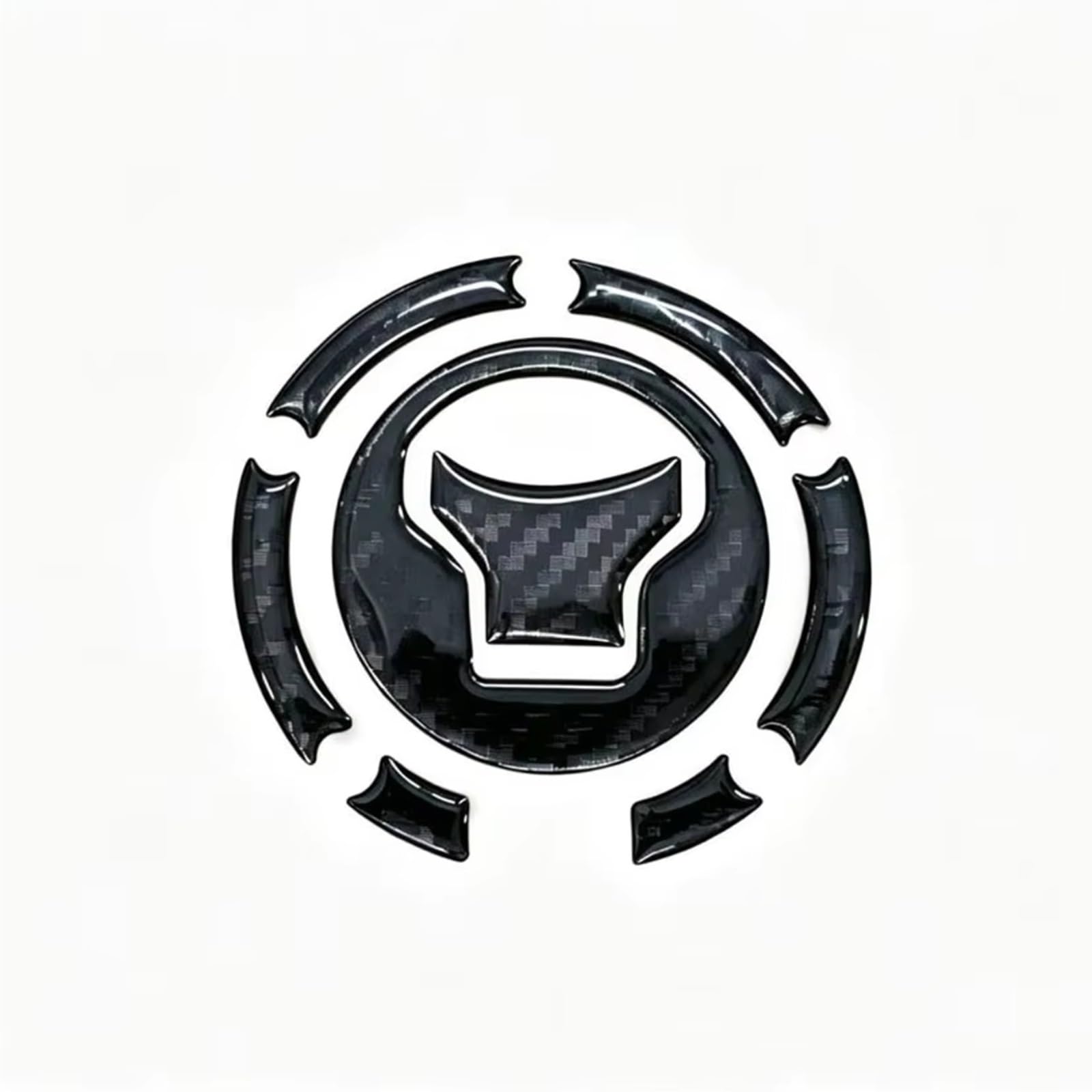 Sticker Serbatoio Moto Adesivo Per Tappo Serbatoio Carburante Per CB125r Per CB500F Per CB500X | Accessori Per Decalcomanie Per Adesivi Per Tappi Serbatoio Carburante In Fibra Carbonio Per Moto