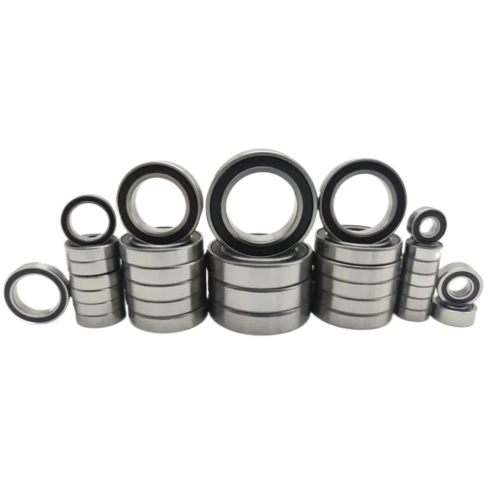 RC Lagerteile Für Traxxas Für XRT 78086-4 1/6 5196A Vorgefetteter Chromstahl 33 Teiliges Komplettes Kugellager Kit Schwarz Versiegelt RC Autoteile