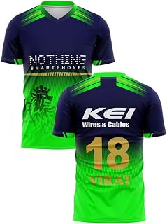 New RCBB Green Jersey 2026 Virat 18 (Kids,Men&Kids) Price In India
