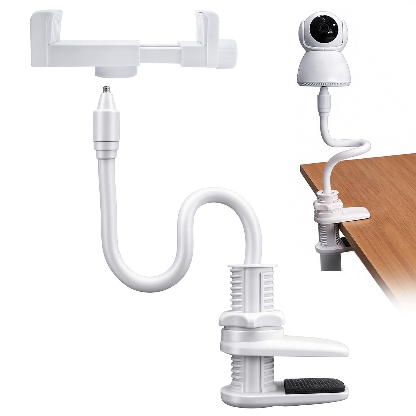 VZXZXE Babyphone Halterung, Baby Monitor Halterung, Baby Kamera Halterung, Handyhalter, Kompatibel mit den Meisten Babyphones für Kinderbetten (Stil B)