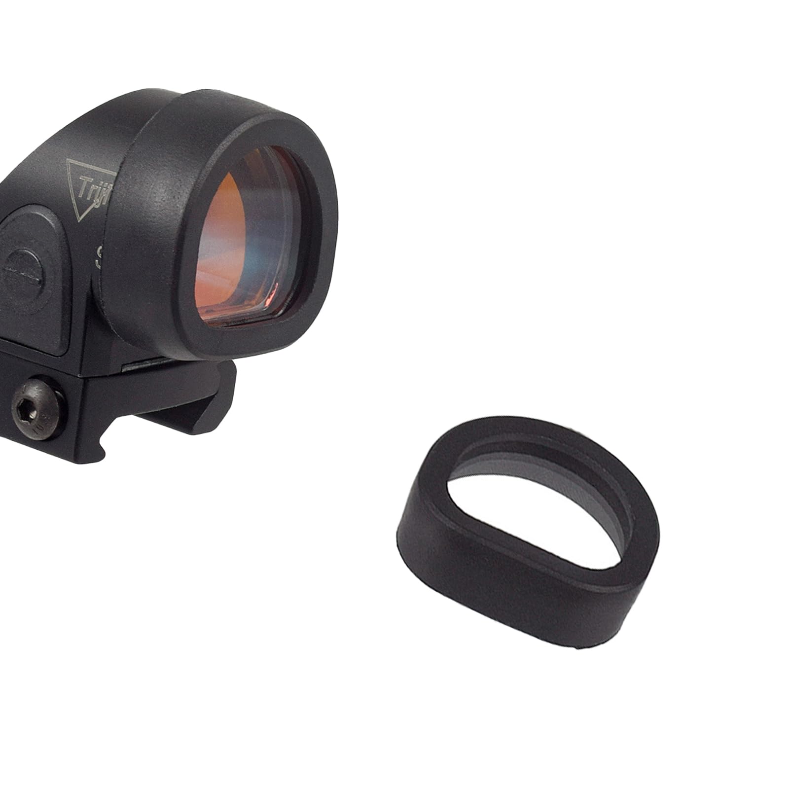 Lens Caps Guard Protectors, Scope Cover & Red Dot Sight Lens Cover, 500 FPS Impact Resistant Lens Protector for Flashlight(2 Pack)