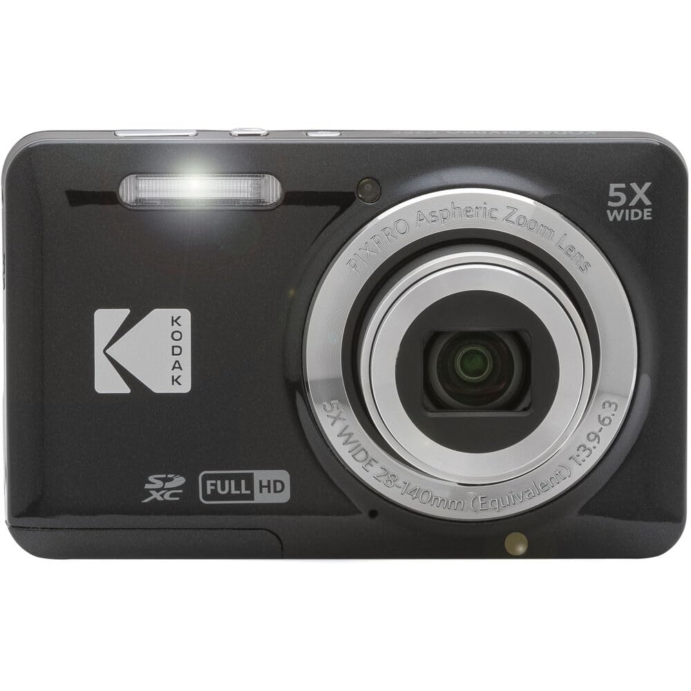 KODAK PIXPRO FZ55 デジタルカメラ SDカード付き Amazon.com : Kodak PIXPRO FZ55 Digital Camera (Red) + Point