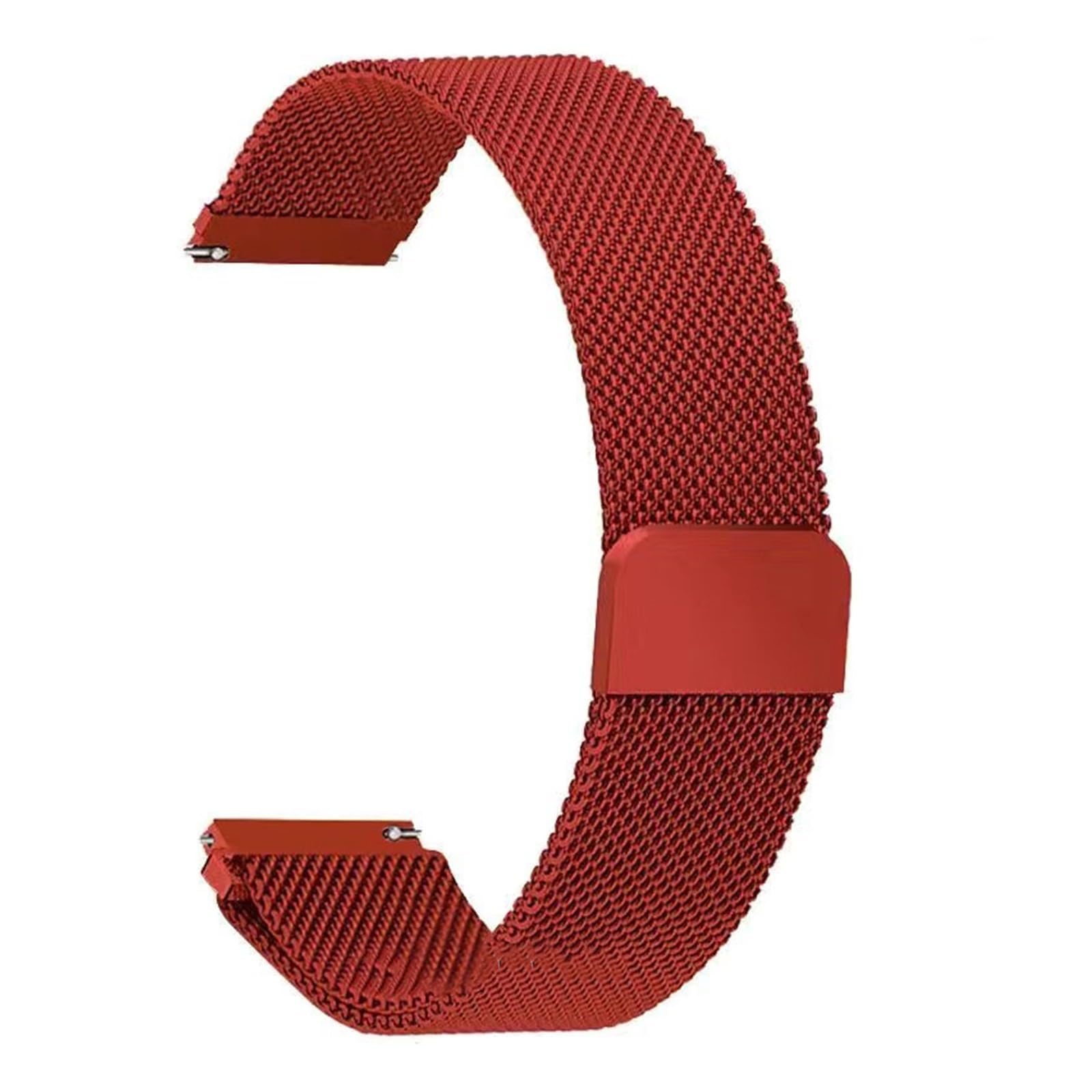 Correa universal de silicona flexible de 22mm resistente al agua y al sudor 8