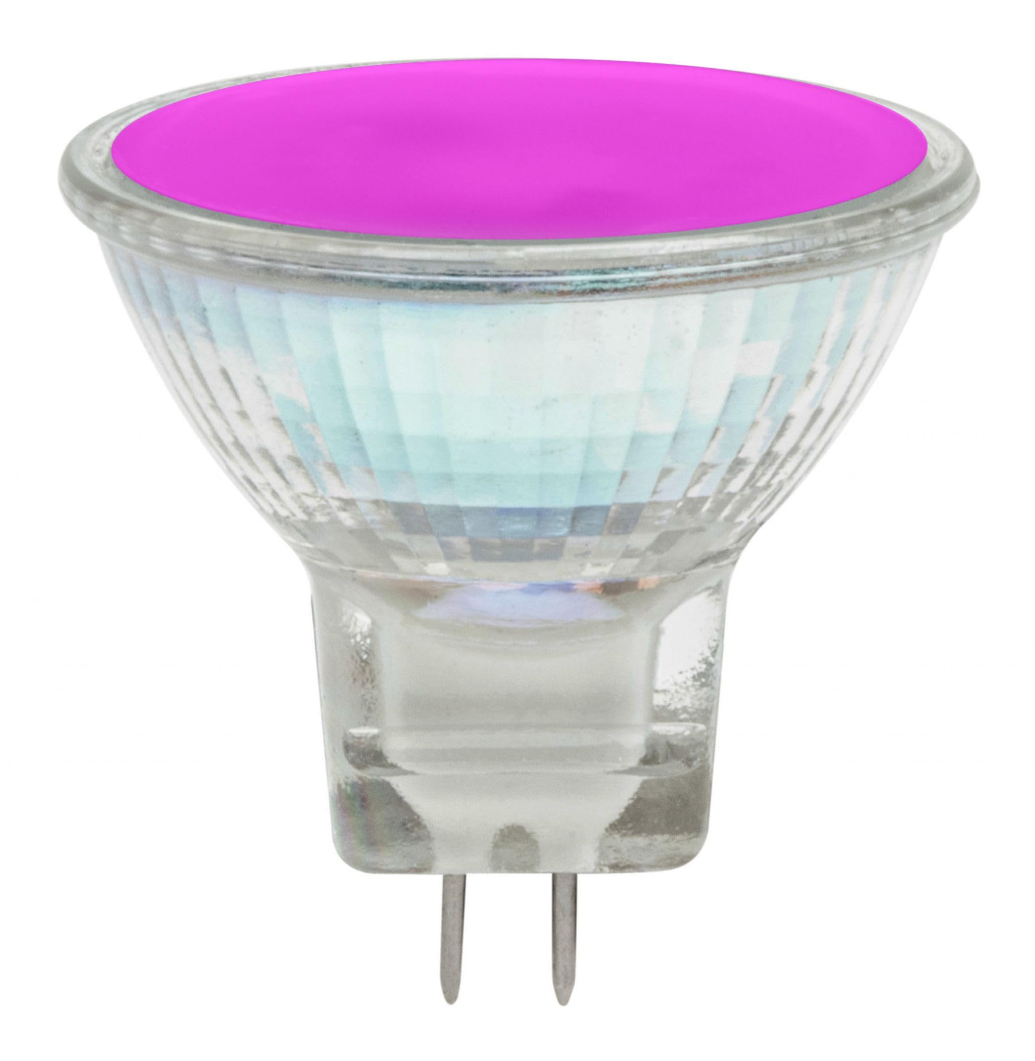 12v 2w LED MR11 GU4 Spot Bulb Magenta Non Dimmable Prolite MR11/LED/2W/MAGENTA