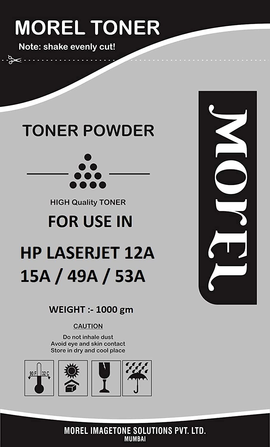 MOREL 12A Toner Powder for USE in HP 15A / 49A / 53A / Canon FX9 Cartridge (B075NLCPNN) Amazon Price History, Amazon Price Tracker