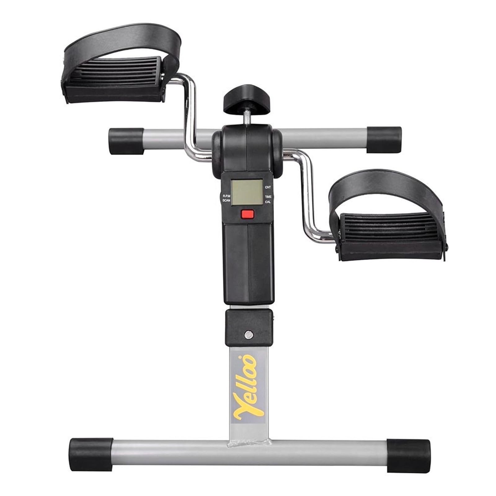 Vélo D'appartement Pliable YELLOO – Bras Et Jambes, écran LCD, Résistance Réglable – Pour Rééducation, Seniors, Perte De Poids