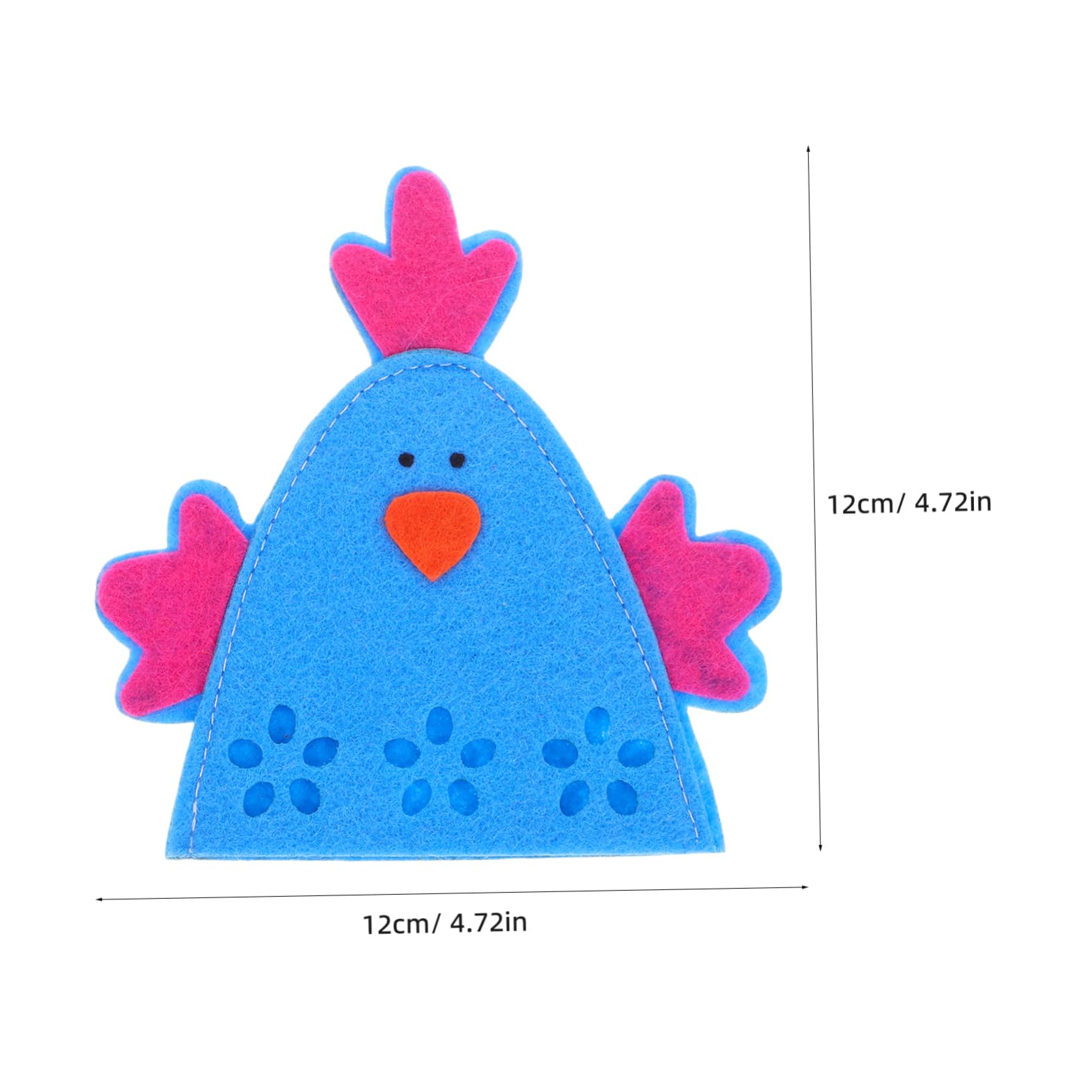 Cabilock 4pcs Charming Easter Egg Cups with Cute Chick Design Minimalist Egg Holders Baskets for Home Decor and Celebrations