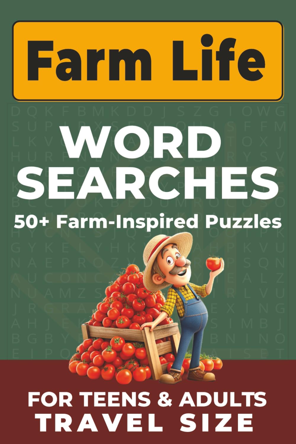 Farm Life Word Searches: Word Search Puzzles with Easy to Read Print about Farming and Agriculture, Country Living and Gardening