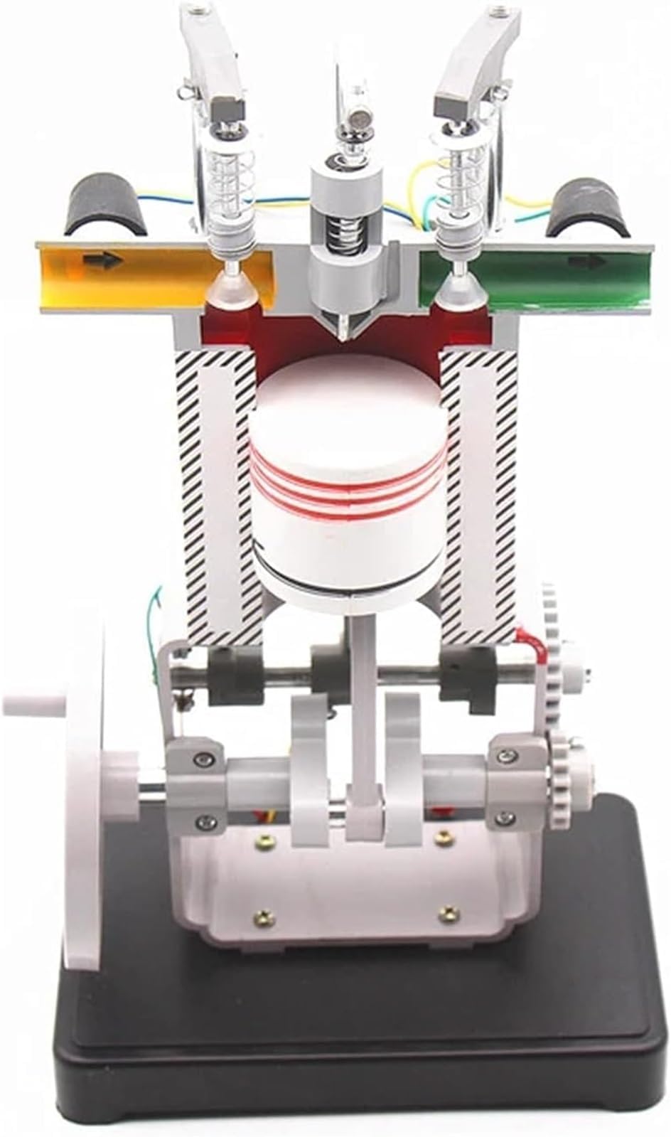 Four-Stroke Engine Internal Combustion Engine Model Engine Small Fuel Engine Diesel Engine Model Physics Experiment Equipment Teaching Instrument Diesel Engine Model Working Principle