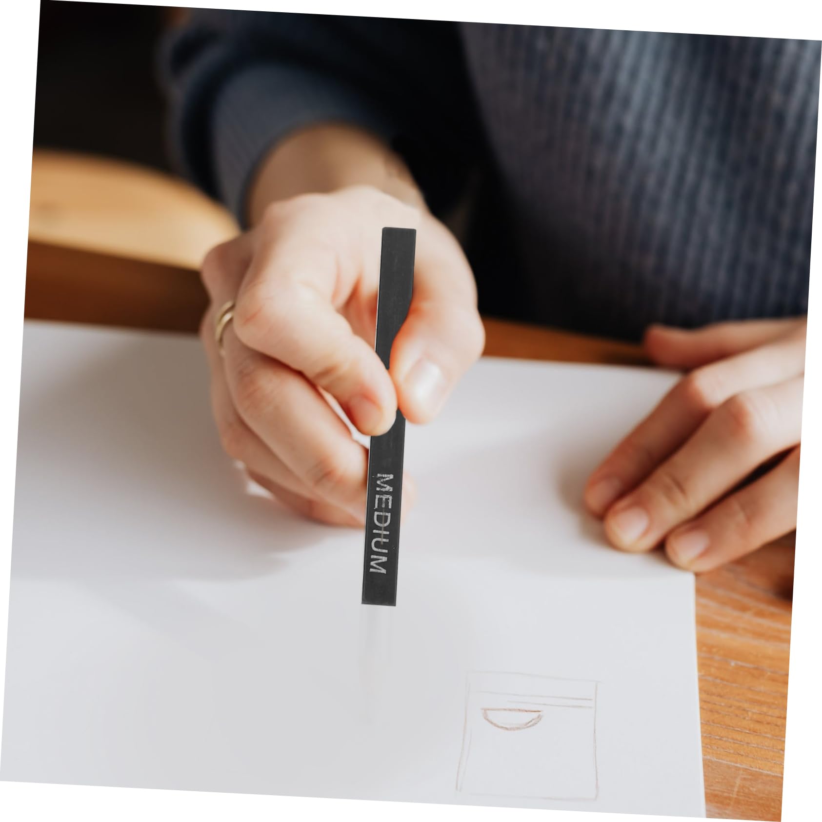 Operitacx 3sets Pastel Art Supplies Vine Charcoal Sticks Square Compressed Sketching Rods Ideal for Artists 6pcs*3