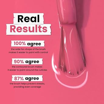 LONDONTOWN Lakur Nail Polish Pink & Purple Shades, Long-Lasting, Streak-Free, Chip-Resistant | 21+ Free Non-Toxic Vegan Nail Color, Strengthens & Hydrates Nails, 0.4 Fl Oz