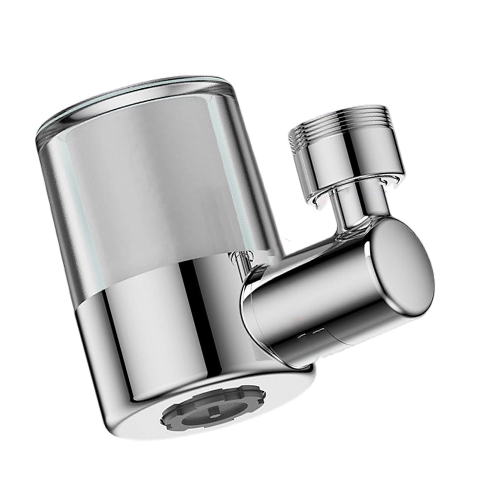 Msioytog Plating Practical Faucet Water Filter 0.01 Microns Practical 15 16Inch Universals Aerator Accessory For Kitchen Bathroom Use Copper Abs Faucet Attachment