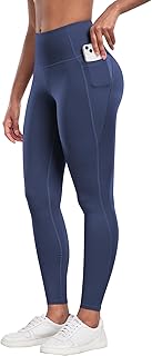 Leggings with Pockets for Women - Tummy Control High Waisted Soft Workout Yoga Pants