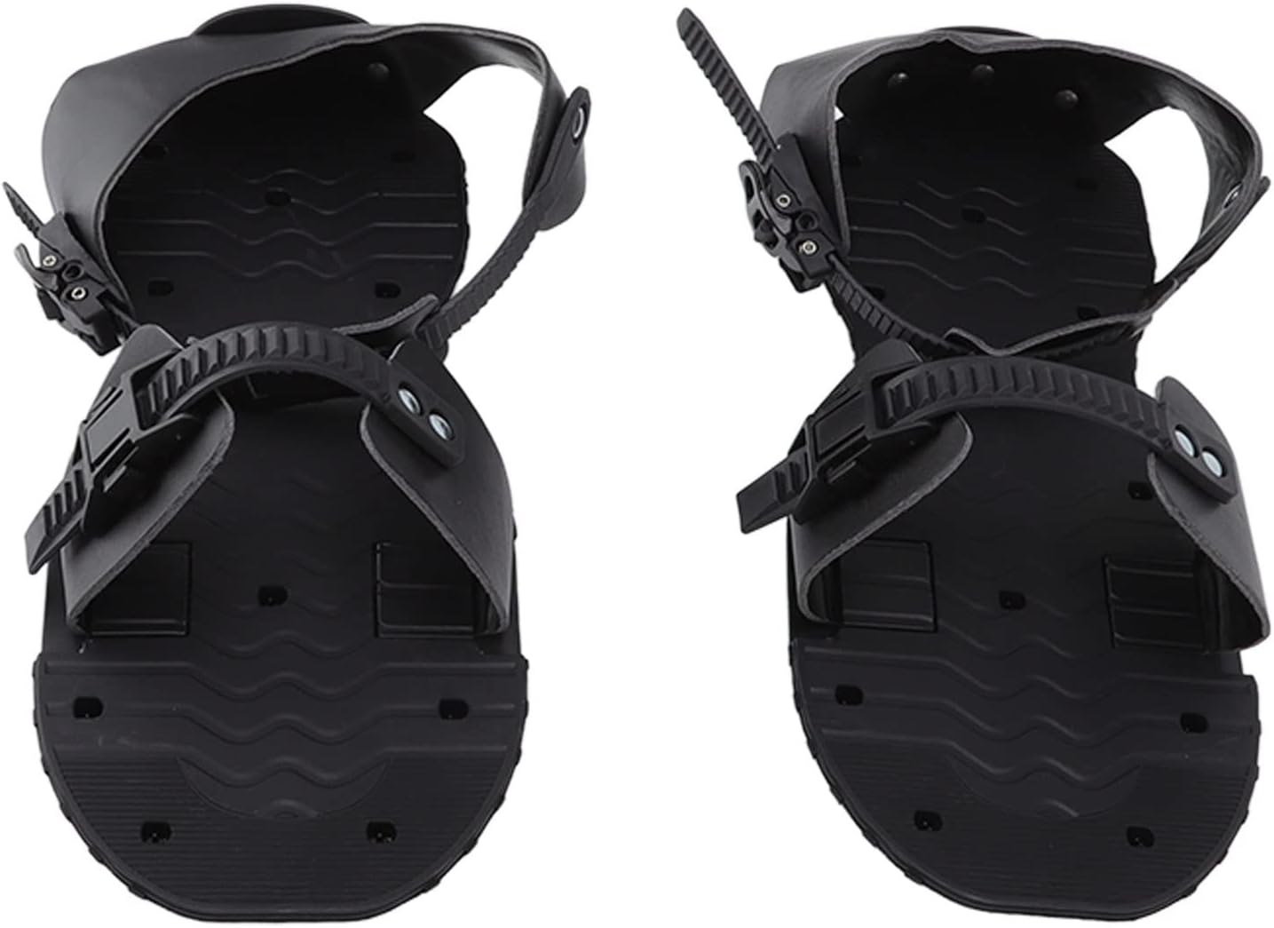 Garden Spike ls, Lawn Aerator Shoes with 26 Spikes, Manual G Aerator Tool for Yard and Garden, PU l with for it, Black