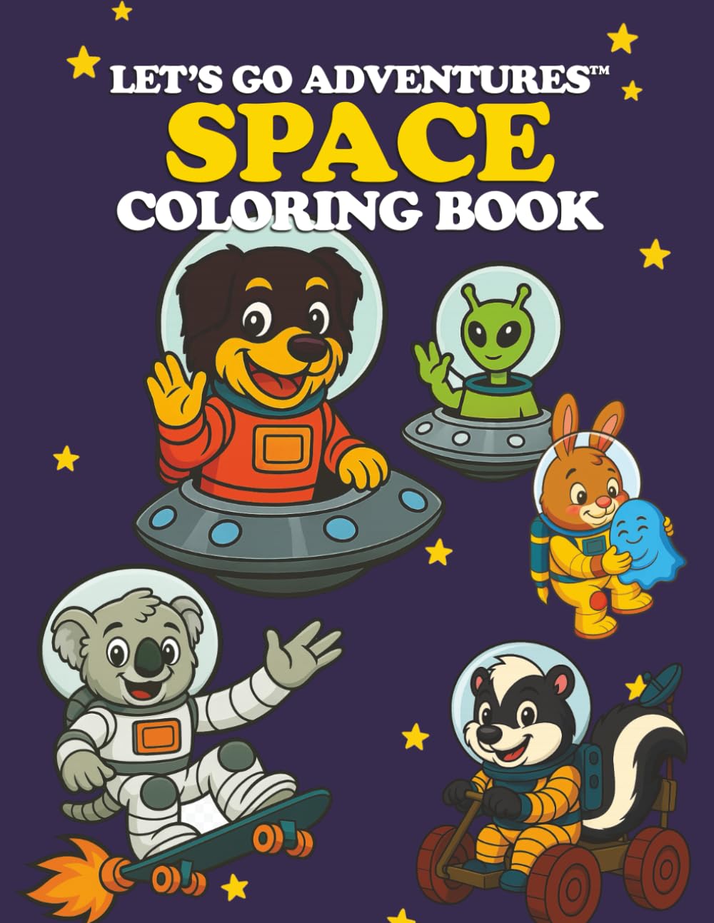 Let’s Go Adventures™: Space Coloring Book (Let's Go Adventures! Coloring Books)