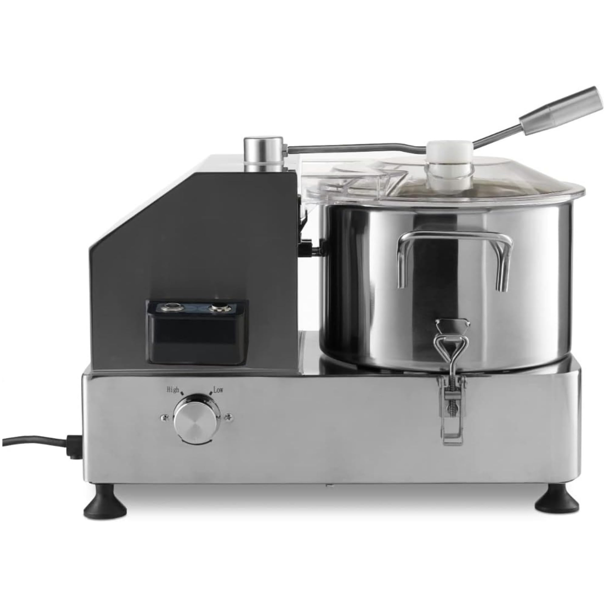 Cutter elettrico professionale 12 l – 2 kW – doppia lama – 1100 – 2200 giri/min – alte prestazioni