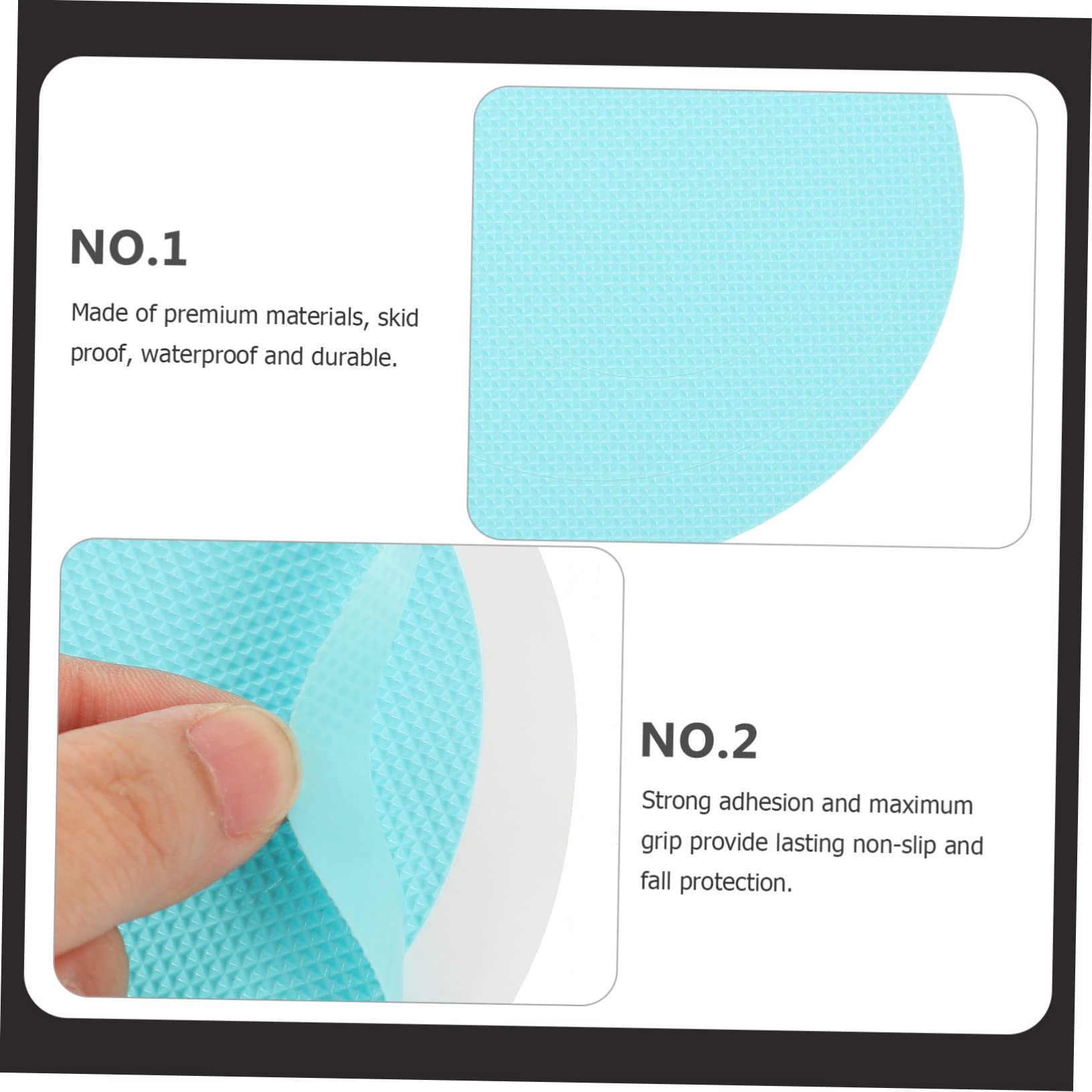 IMIKEYA 120stücke Peva Antirutsch Aufkleber Für Und Dusche Selbstklebende wasserdichte Sicherheitssticker Ovaler Form rutschfest Für Badezimmer Und Duschbereiche