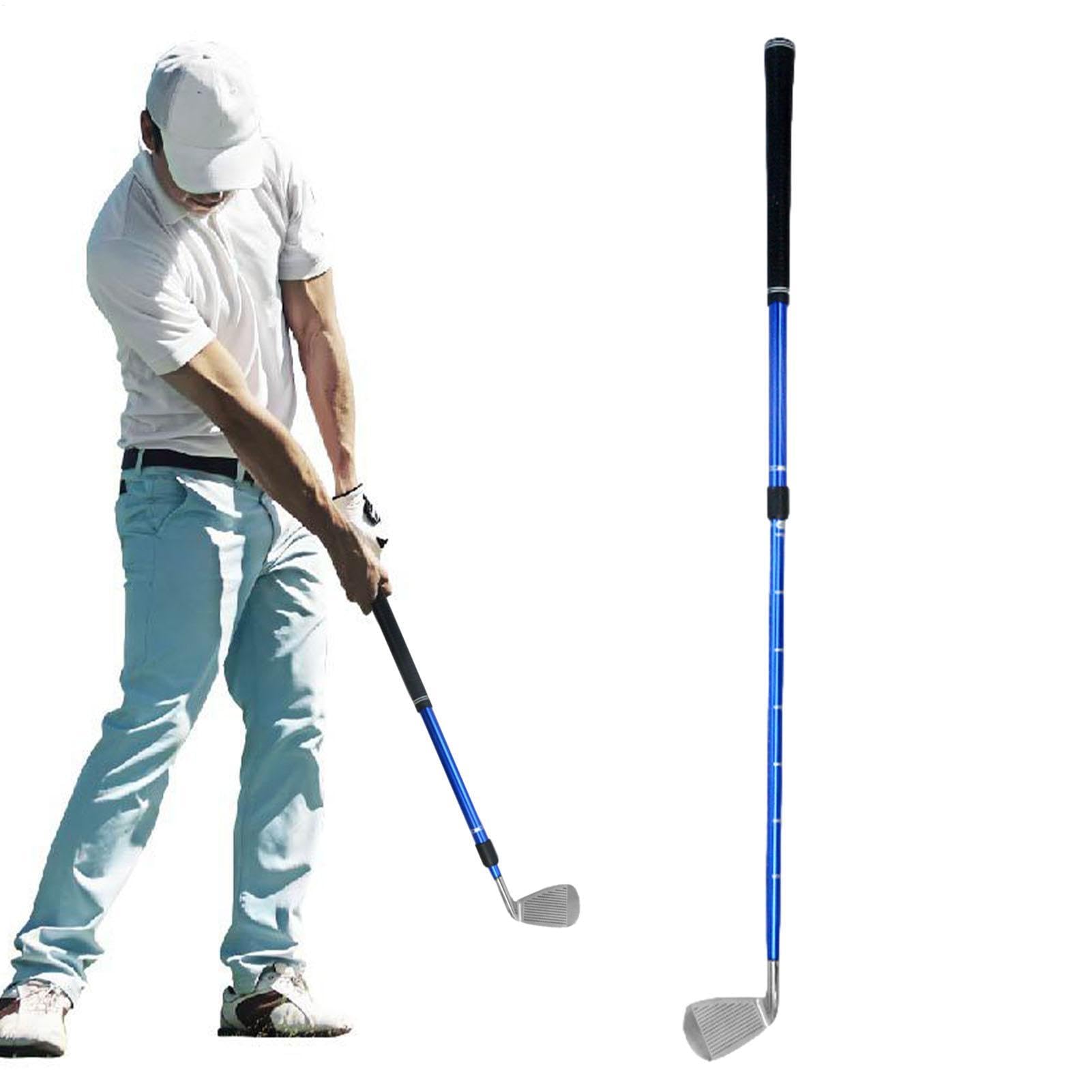 Palo de golf retráctil, palo de golf retráctil, palo de golf retráctil, palo de golf para principiantes, herramienta de práctica de putter de golf para mujeres, hombres, adolescentes para el hogar