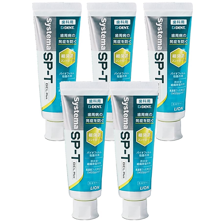 ライオン DENTシステマSP-Tジェル85g 5本セット