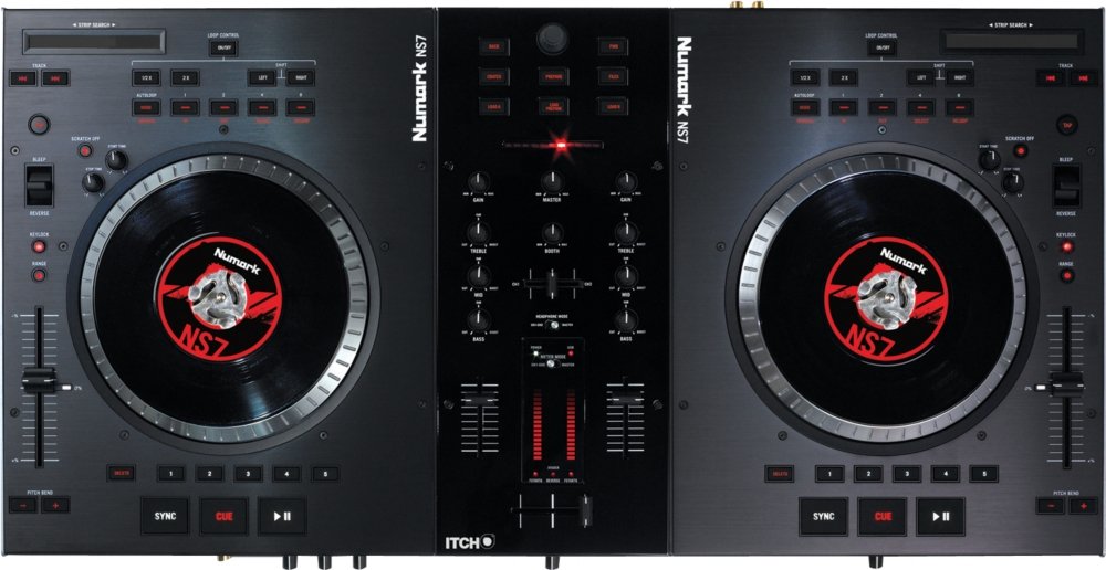 Numark NS7 DJ Turntable Controller with Serato ITCH Software