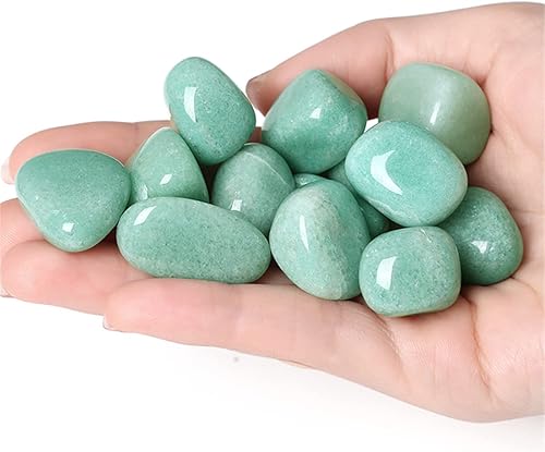 Miniatura 51 de YATOJUZI Piedras de cristales naturales pulidas de ojo de tigre de 1 libra, piedras preciosas de cristal a granel al por mayor para regalos de 10