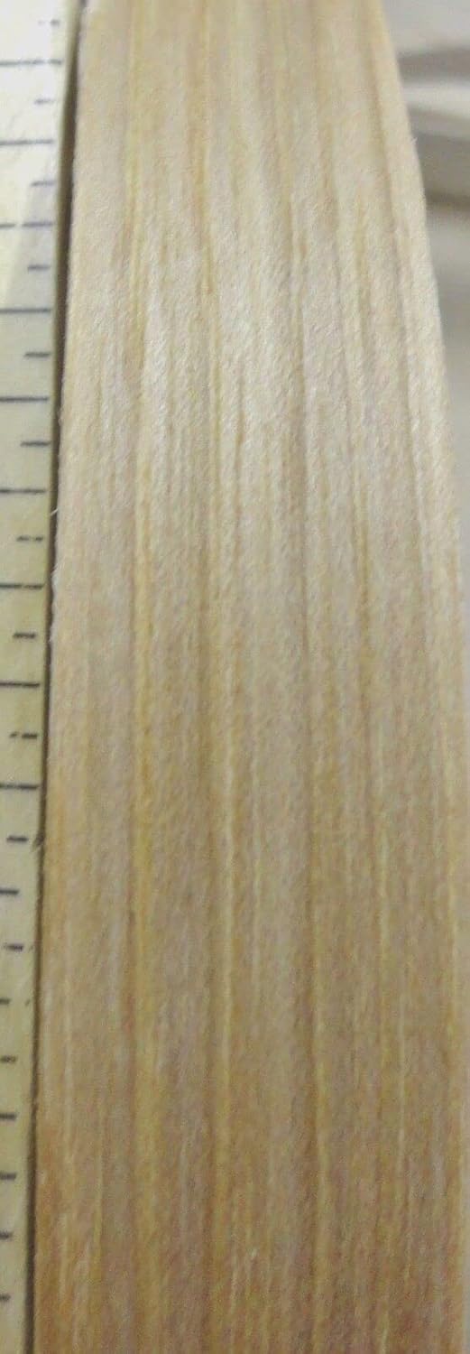 Hickory Pecan wood veneer edgebanding 7/8″ x 50′ feet nonglued fleece back roll