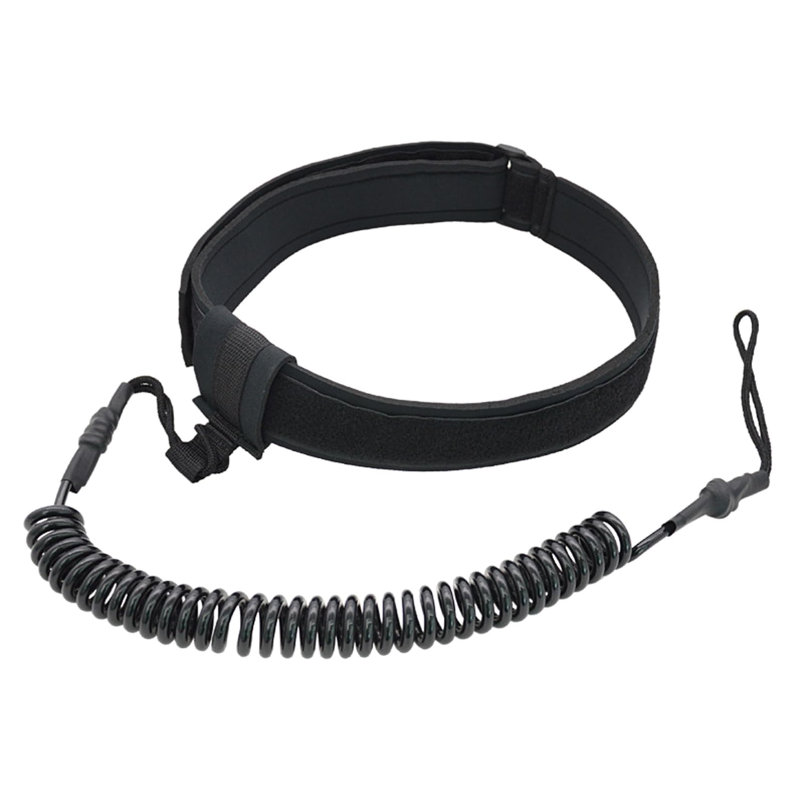PASNMKvn Outdoor Surfboard Leash Replacement Highly Strength Spring Waist Rope Straight Surfboard Leashes for Water Sport