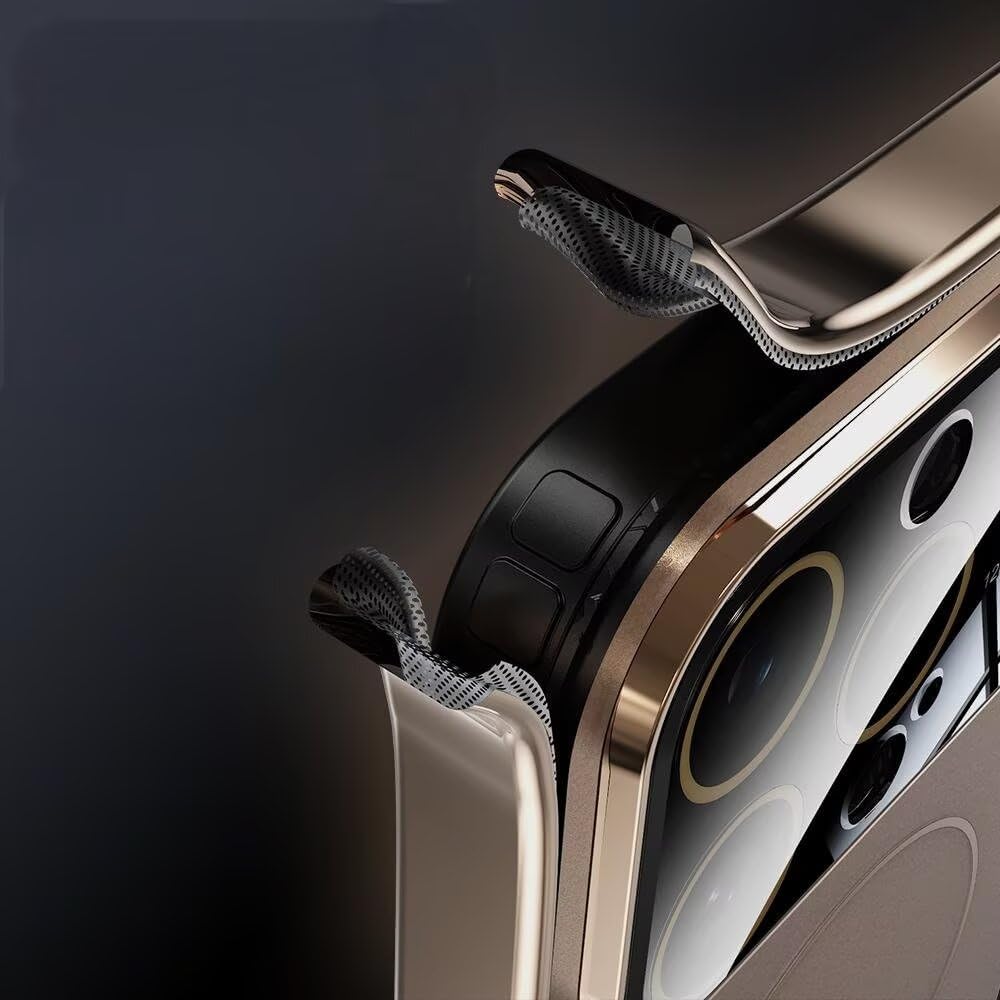 Magnetic Auto Fucos Designed for iPhone 13 Pro Max Case,Compatible with MagSafe,Military Drop&Camera Lens Protection,Large Window Slim Thin Dust-Proof Matte Shockproof Cover,Silver - Image 5