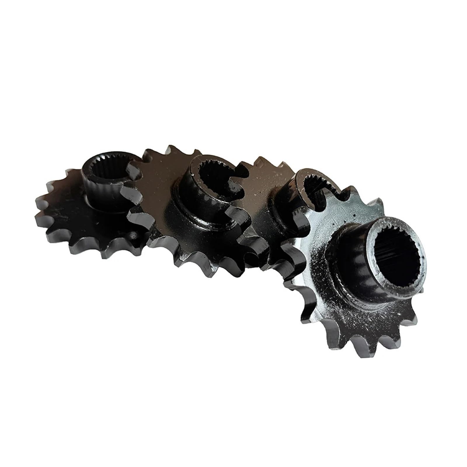 Compatible Con GY6 150cc 200cc 250cc Quad Go Kart UTV Buggy ATV 530 Piñón De Cadena Delantero 14T 15T 16T 17T Trasero 32T 35T motor motocicleta piñón Kit de Cadena(35T Rear Sprocket)