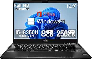 軽量薄型☆富士通 U938 Core i5-8250U 8GB SSD256 Amazon.co.jp: 【整備済み品】 富士通 極薄・極軽 LIFEBOOK U938