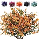 RECUTMS Artificial Flowers for Outdoors Artificial Fall Flowers for Outdoors UV...