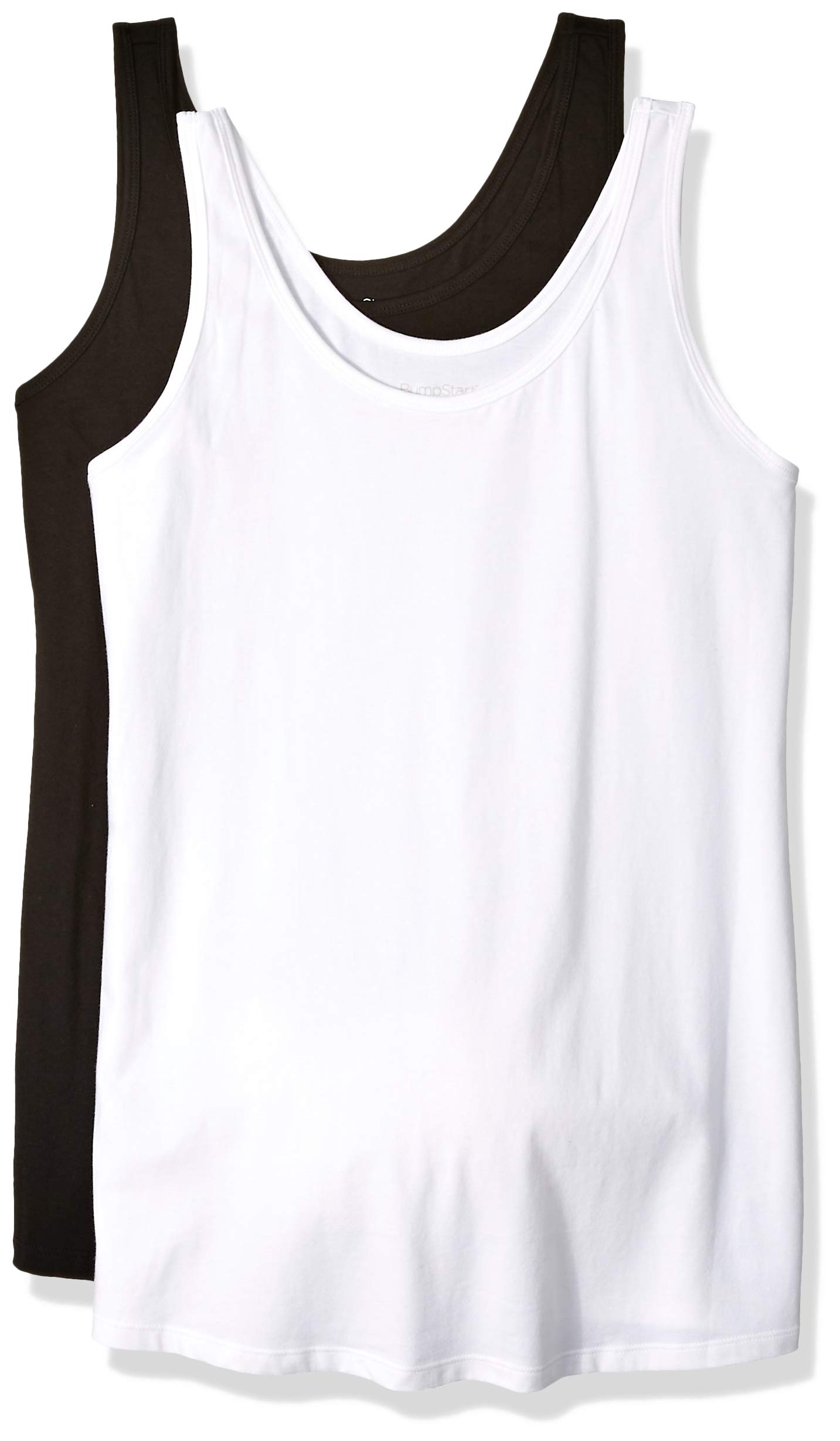 Motherhood Maternity Women's Maternity Bumpstart 2 Pack Sleeveless Tank Tops