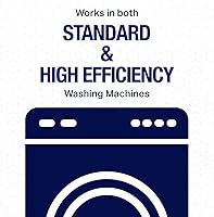 Vista 4 de HEX Performance Detergente para ropa sucia, sin perfume, 100 cargas (paquete de 2) - Diseñado para ropa activa, ecológico, fórmula concentrada