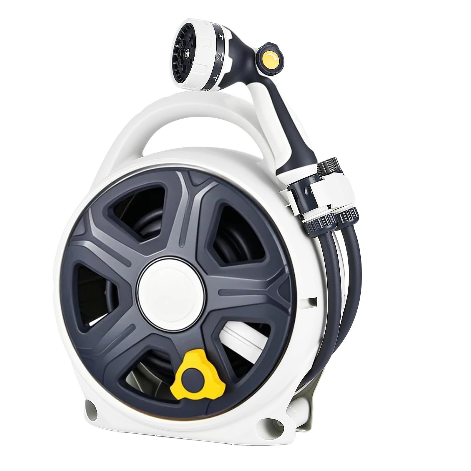 Photo 1 of YASHINE Retractable Garden Hose Reel, 60 ft