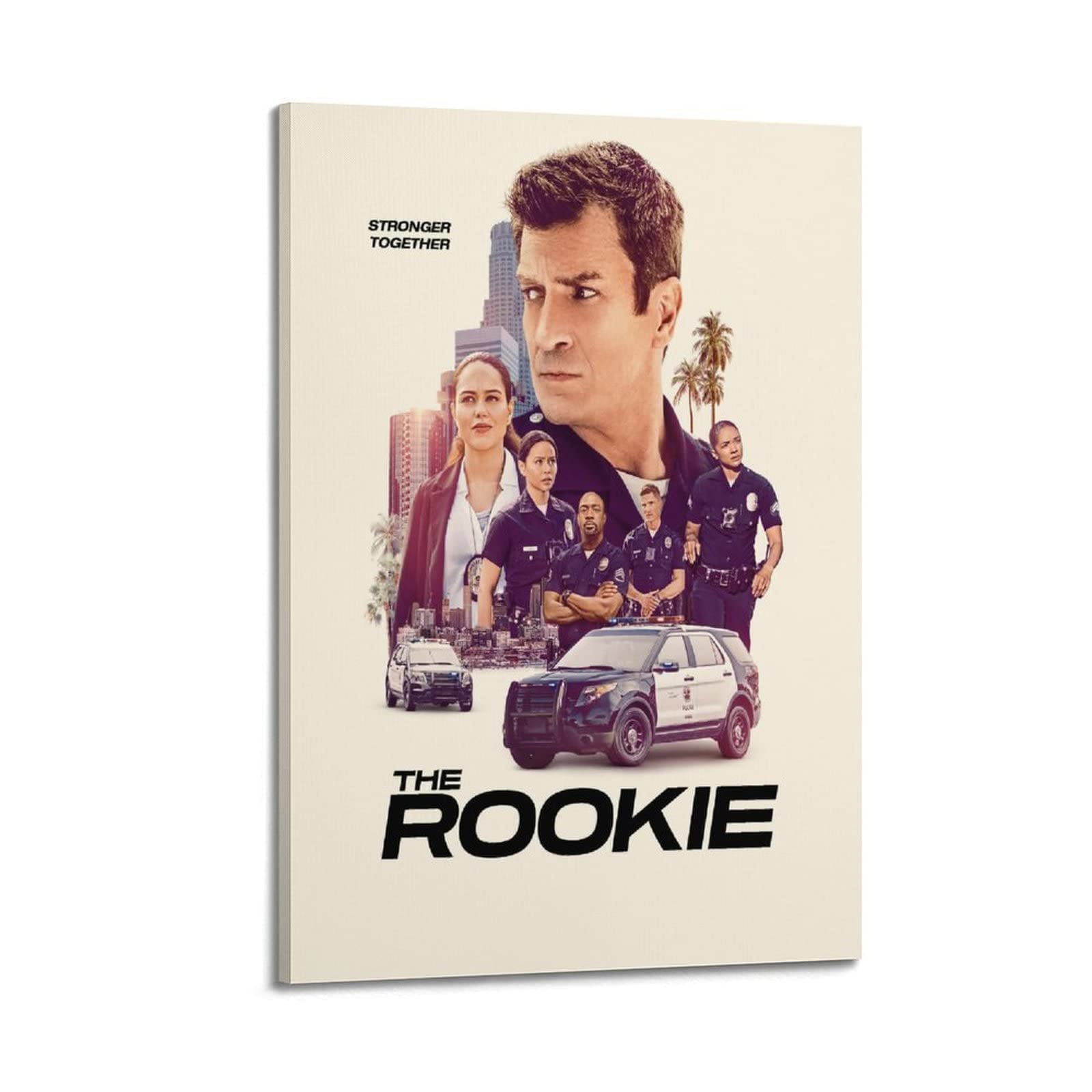 Poster The Rookie - Décoration Murale Toile 30x45 Cm - Série TV, Haute Qualité, Personnalisable