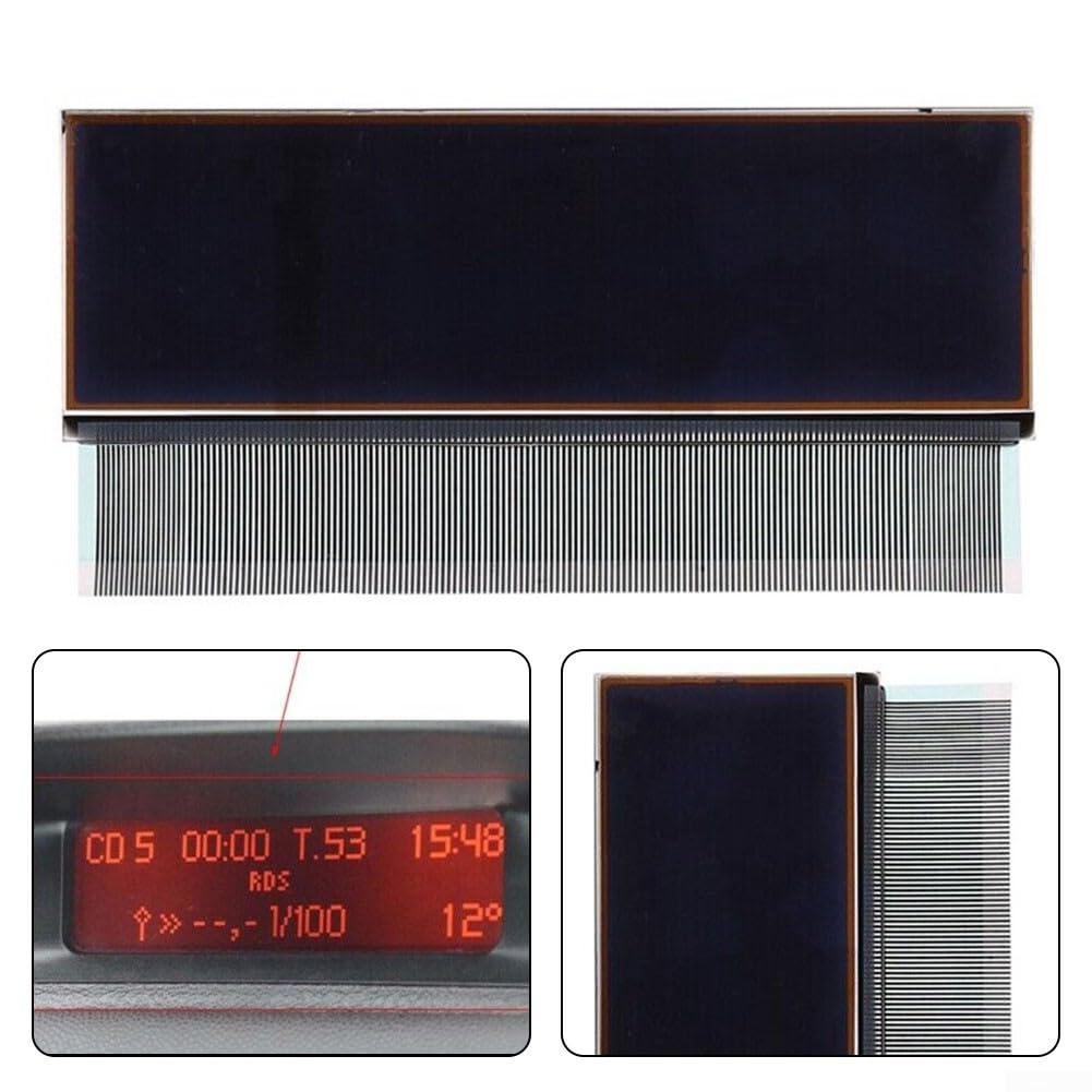 Écran LCD pour 407 2004-2010, groupe d'instruments avec tableau de bord FPC, compatible avec A2C53119649 9658138580, écran LCD noir de remplacement pour 407 SW