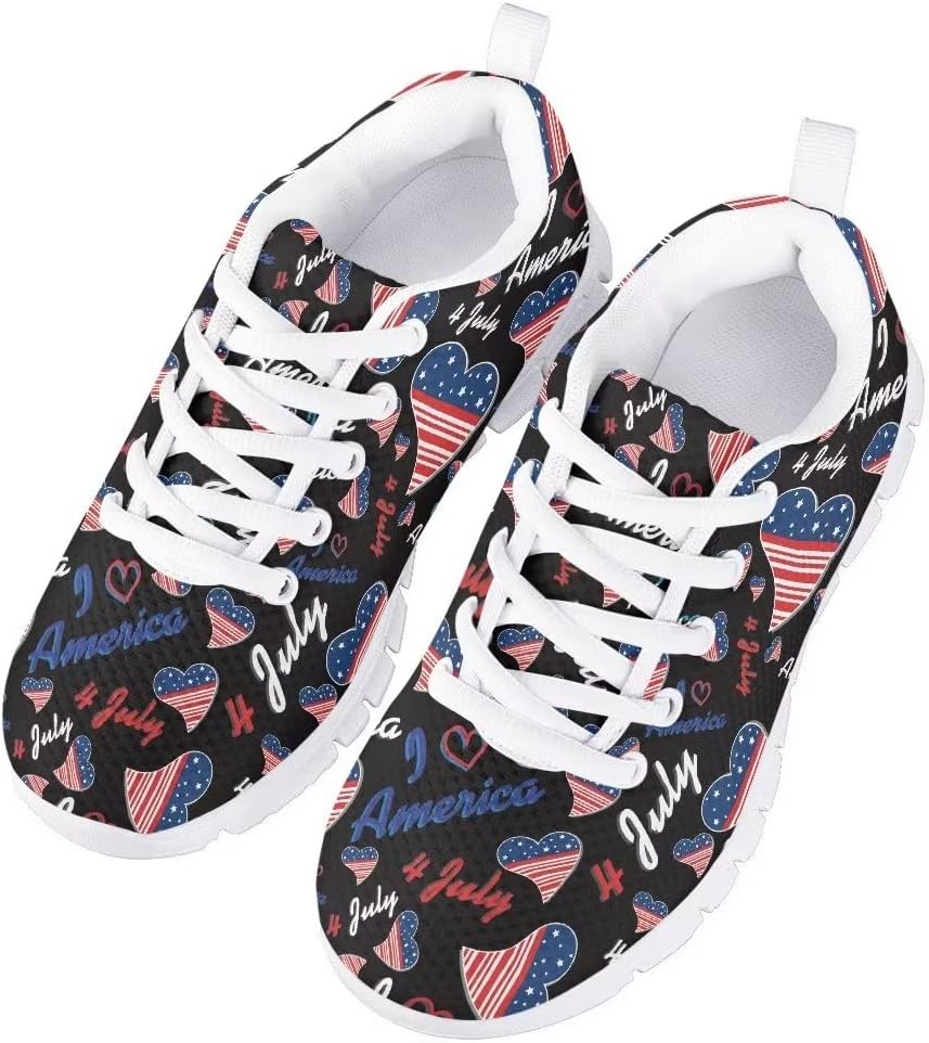 Hawapod Girls Walking Sport Shoes for Kids Elementary Students Big Kids Sneakers