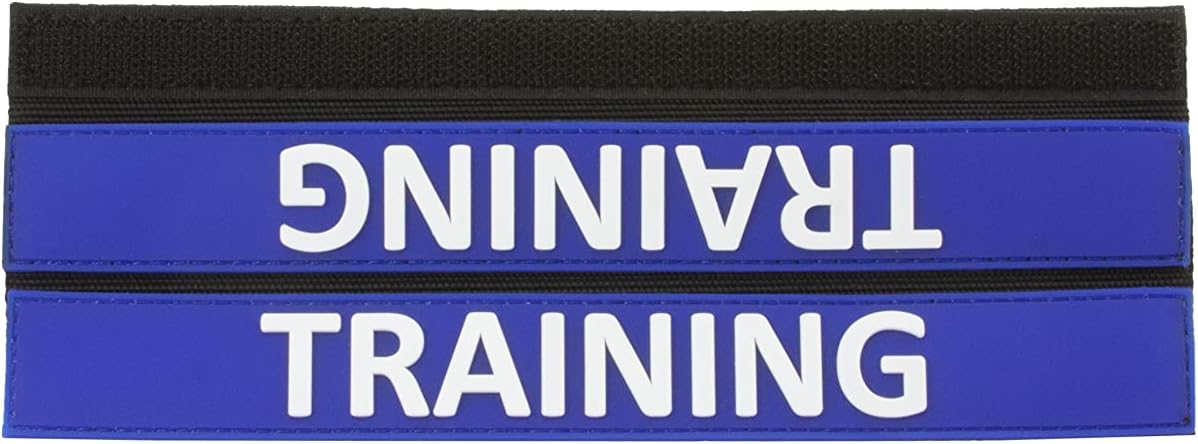 Tacticollar - Dog Leash Sleeves, Double Sided, Highly Visible, Provide Advanced Warning to Prevent Accidents (Service Dog and Training Bundle)