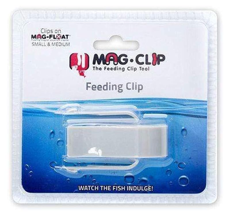 Clipe de alimentação para limpador Mag-Clip Mag-Float 030 & 125 para aquário, Small e Medium, Gulfstream Tropical