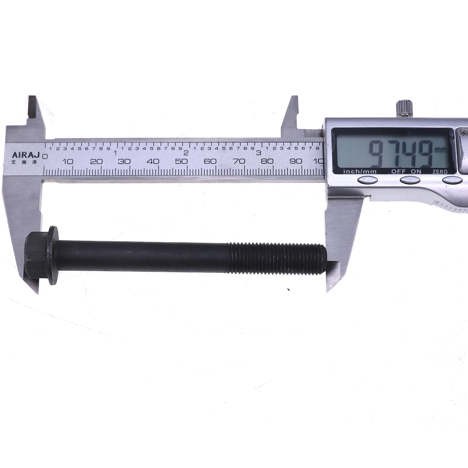 18PCS Cylinder Head Bolt 19013-03450 Compatible for Kubota Engine V1903 V2003 V2203 V2403