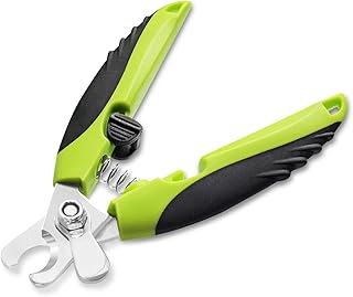 Professional Dog Nail Clipper with Safety Guard to Avoid Over-Cutting Nails. Cat Nail clipper for Home Grooming Tool - Saf...