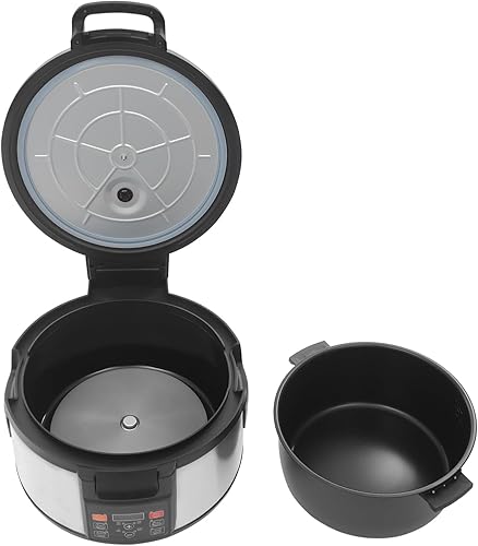 Miniatura 7 de 16L Commercial Pearl Cooker, 2200W Bubble Tea Cooker, 6.61LBS Cookable Pearl Weight with Digital Control and 12H Time for Cooking Sago, Boba,