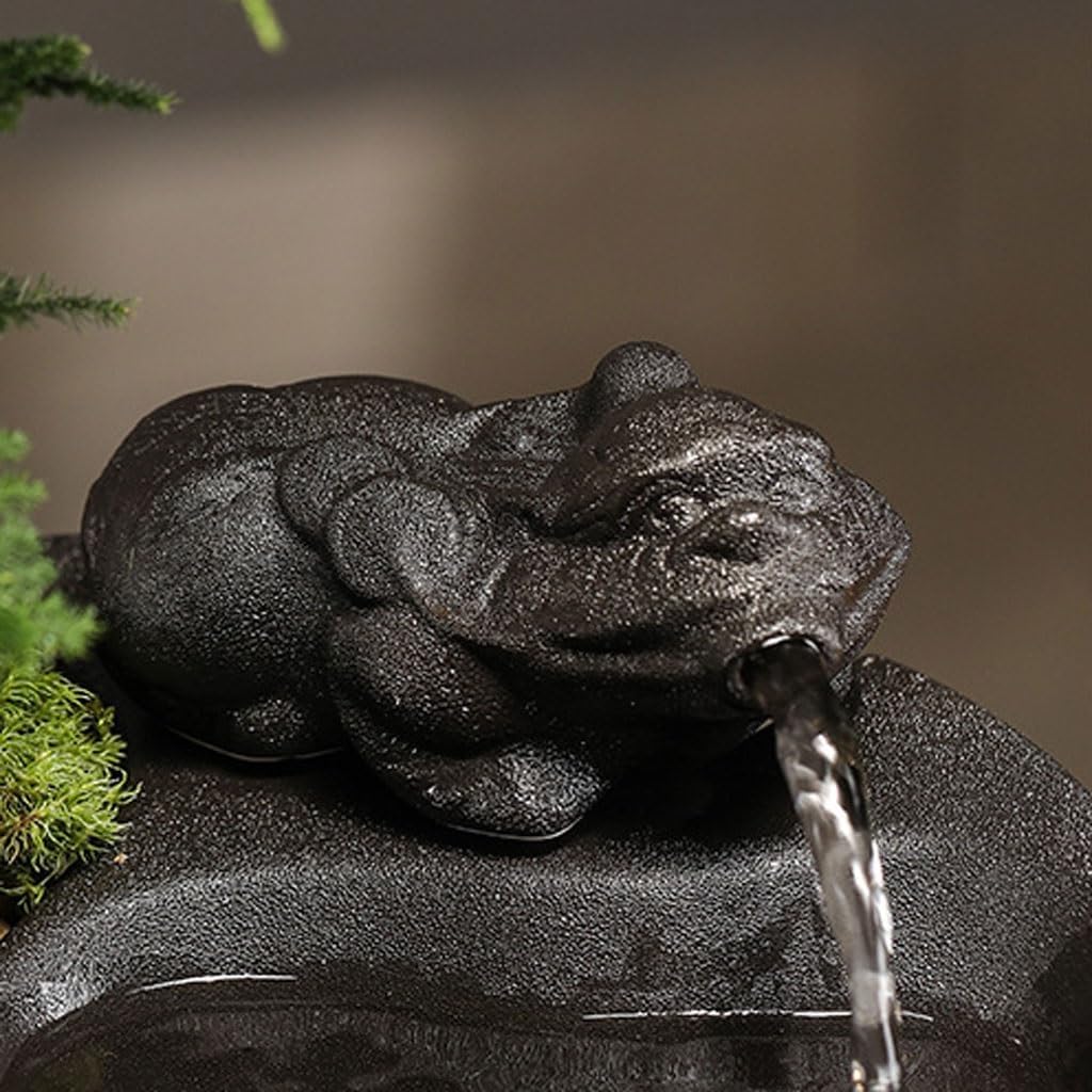 Waterfall Fountain Desktop Water Ornaments Home Small Fountain Office Desktop Circulating Water Study Desktop Fountain Decoration Decorative Tabletop Fountains