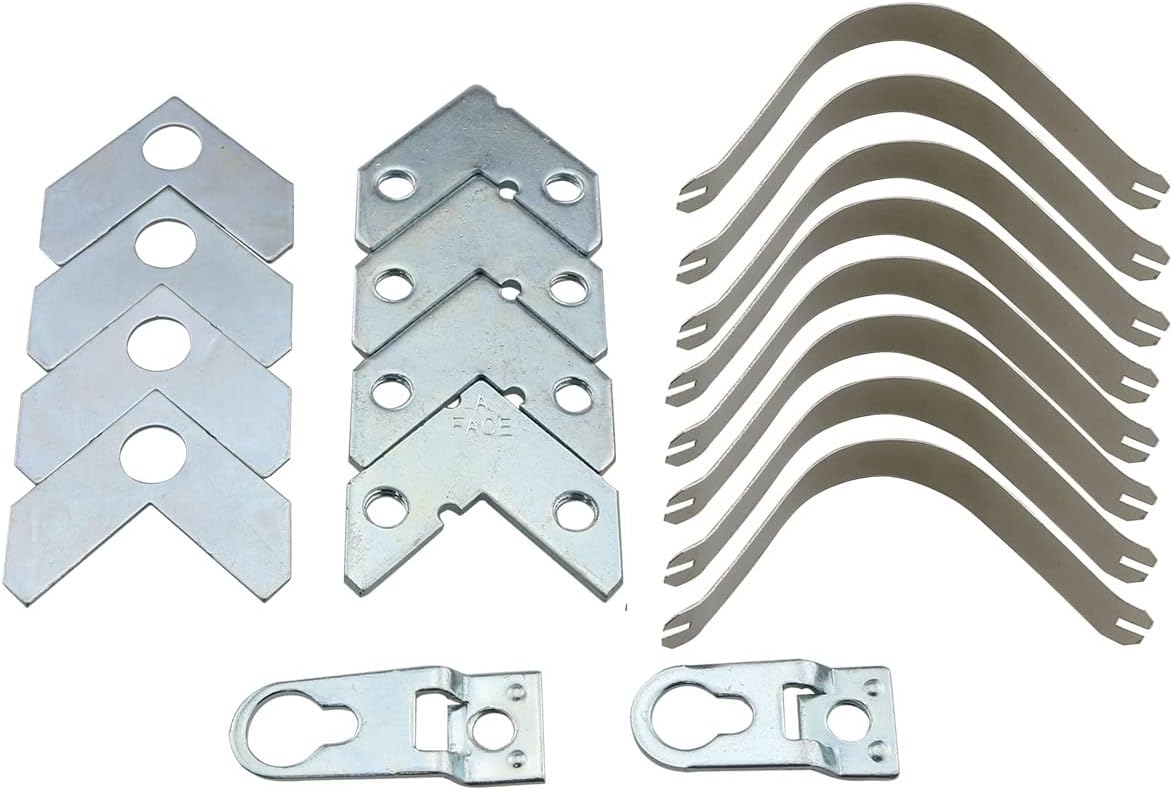 ZCZQC 18pcs L Shaped Rightangle Photo Frame Hardware Set